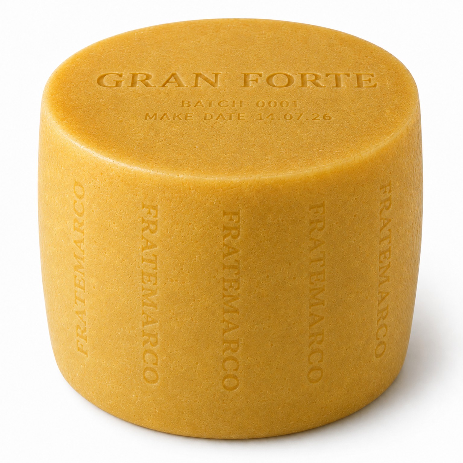 Gran Forte cheese wheel